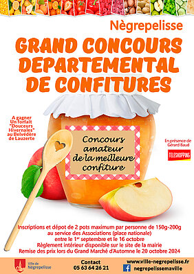 Concours départemental de confitures